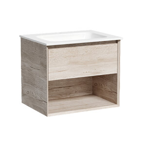 Изображение товара Тумба под раковину Sancos Marmi 1.0 MR1.060EG, 60 см, подвесная, цвет дуб галифакс натуральный