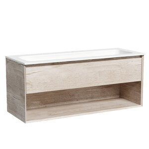 Изображение товара Тумба под раковину Sancos Marmi 1.0 MR1.0120EG, 120 см, подвесная, цвет дуб галифакс натуральный