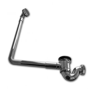 Изображение товара Слив-перелив для ванны Pucsho Diamant H0000284 автоматический хром 62 см