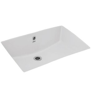 Изображение товара Раковина Jaquar Fonte FNS-WHT-40701 60х40 см из керамики белая для ванной и кухни