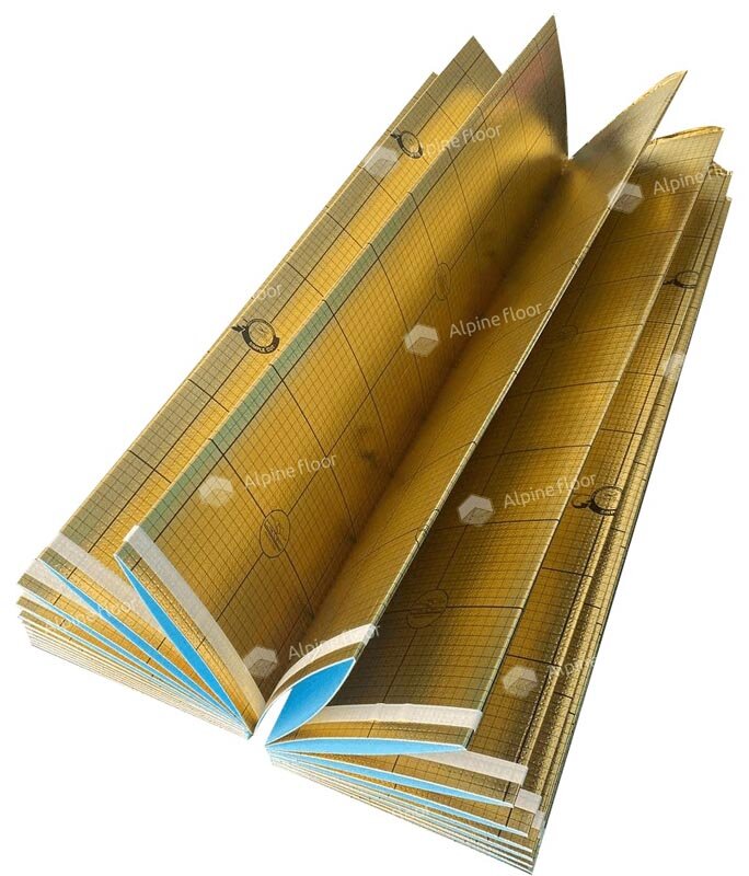 Изображение товара Подложка для виниловых покрытий Alpine Floor Vinyl Pro, 10000 х 1000 х 1,5 мм, 1.5 мм