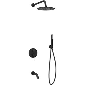 Изображение товара Душевая система Sancos Select SC3004MB, цвет черный матовый