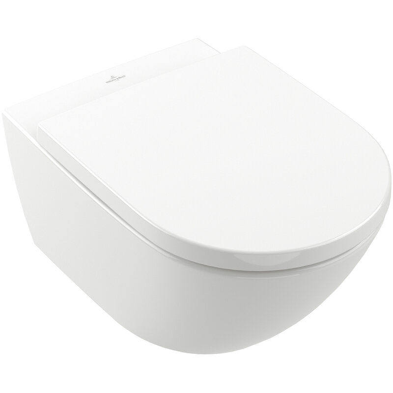 Изображение товара Подвесной унитаз Villeroy&Boch Subway 3.0 4670T001, технология TwistFlush, альпийский белый