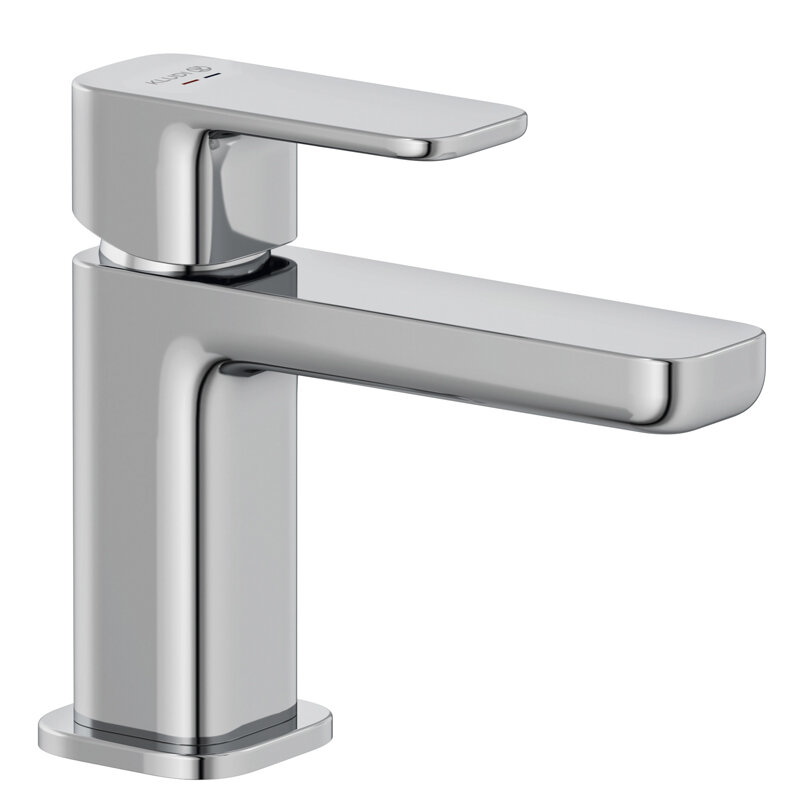 Изображение товара Смеситель Kludi Renon 422660575 для раковины с донным клапаном и Eco, хром