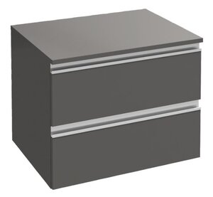 Изображение товара Тумба подвесная Jacob Delafon Vox 60 EB2060-RA-442, 60*46 см, серая антрацит