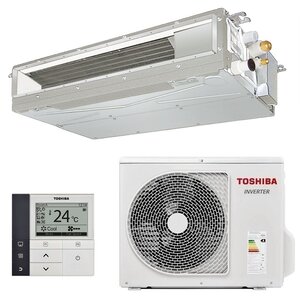 Изображение товара Кондиционер мульти-сплит Toshiba RAS-2M18G3AVG-E/RAS-M07U2DVG-E для дома и офиса