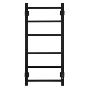 Изображение товара Полотенцесушитель электрический Energy Cube 900, EETR0CUBE09040R905M, высота 90 см, ширина 40 см, диммер справа, черный матовый