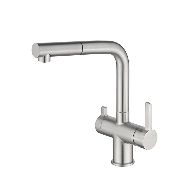 Изображение товара Кухонный смеситель Oulin OL-8026 с подключением к фильтру и выдвижным изливом