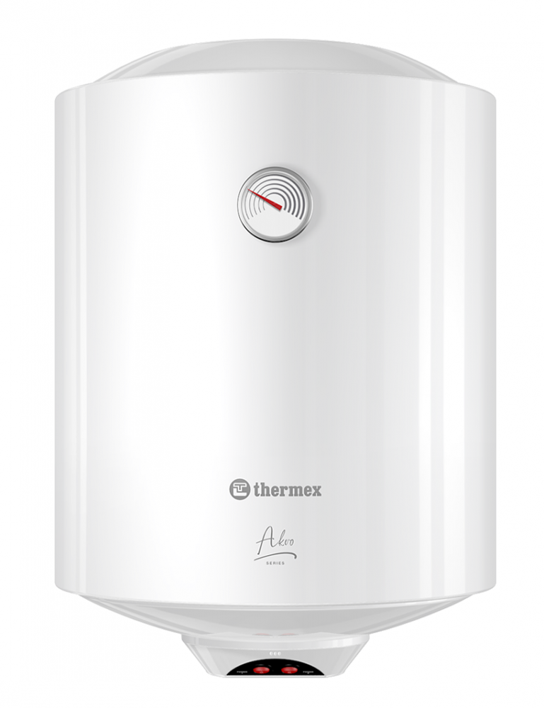 Изображение товара Водонагреватель накопительный Thermex Akvo 30 V Slim 30 л 2 кВт белый