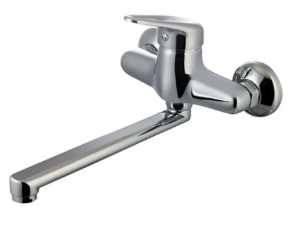 Изображение товара Смеситель Lemark Luna LM4111C для кухонной мойки с плоским изливом хром