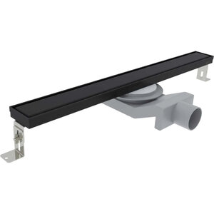 Изображение товара Дренажный канал Plumberia Selection PSL Linear PSL120NO 120 см под плитку черный матовый