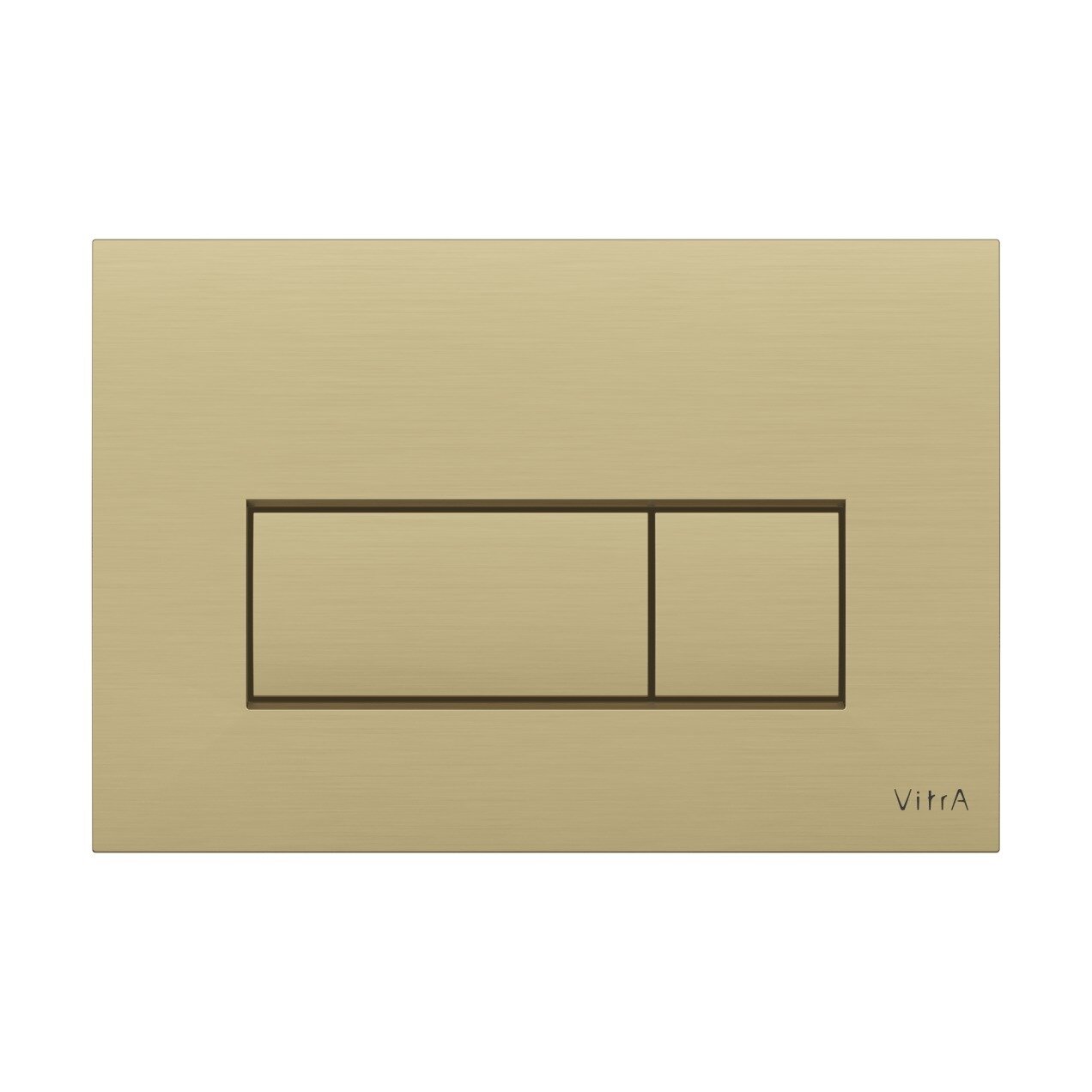 Изображение товара Клавиша смыва VitrA Root Square 740-2325, механическая, золото Изображение товара Клавиша смыва VitrA Root Square 740-2325, механическая, золото
