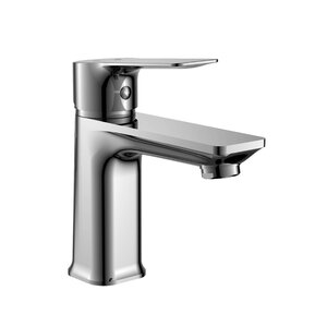 Изображение товара Смеситель для раковины Rossinka RS27-11 с однорычажным управлением и фиксированным изливом