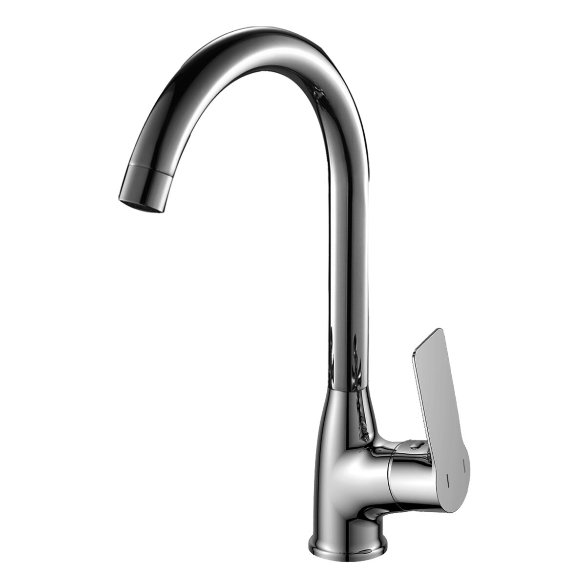 Изображение товара Смеситель Rossinka RS27-23 для кухонной мойки с поворотным изливом