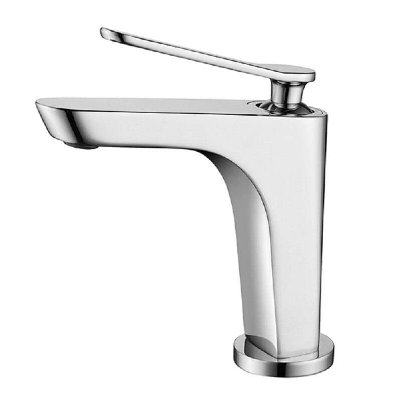 Изображение товара Смеситель для раковины Comforty FC088A-CCT хром однорычажный монтаж горизонтальный