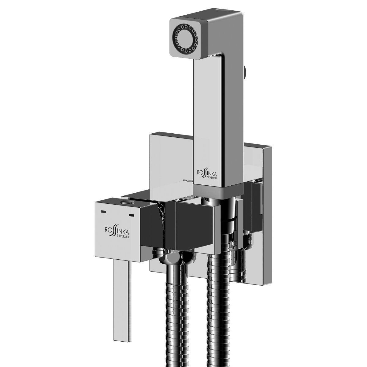 Изображение товара Гигиенический душ Rossinka X25-53 со смесителем хром встроенный