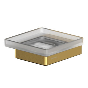 Изображение товара Мыльница Whitecross Cubo CU2420GLB, цвет золото брашированное