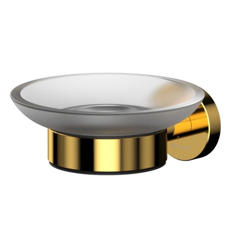 Изображение товара Мыльница Whitecross Ergo ER2220GL в цвете золото настенная для ванной комнаты