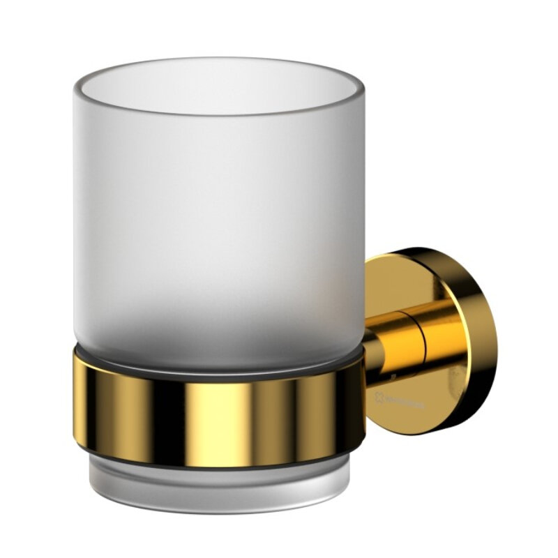 Изображение товара Стакан для щеток Whitecross Ergo ER2230GL золото для ванной комнаты