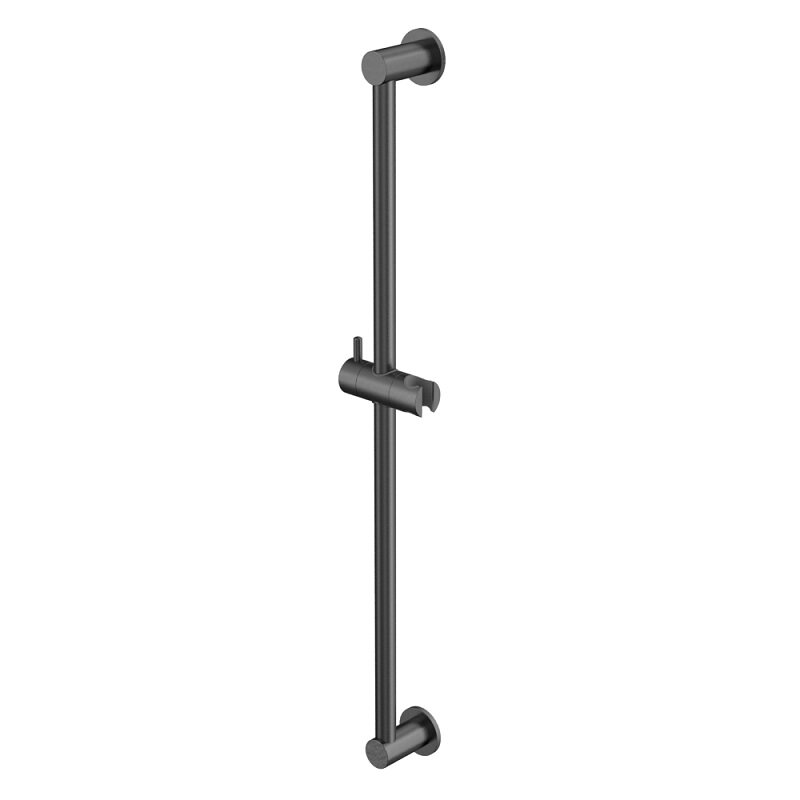 Изображение товара Душевая штанга Whitecross Y gunmetal Y1010GM, 70 см, с держателем лейки, вороненая сталь, gunmetal