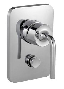 Изображение товара Смеситель Jacob Delafon Purist E98721-CP для ванны и душа, встраиваемый, внешняя часть