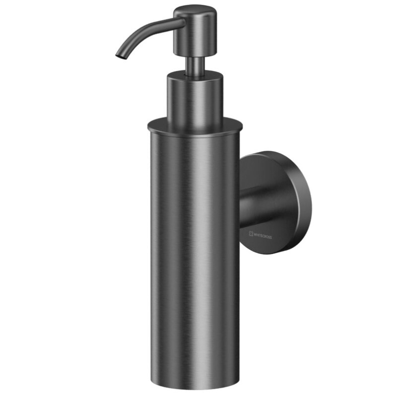 Изображение товара Дозатор жидкого мыла Whitecross Ergo ER2242GM вороненая сталь 150 мл настенный