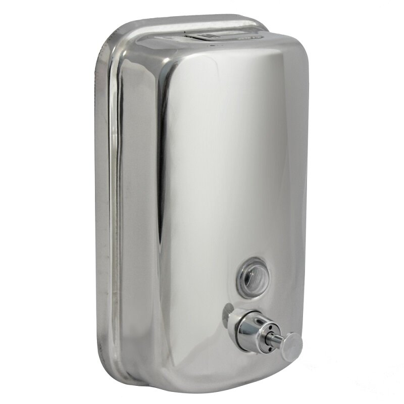 Изображение товара Диспенсер для жидкого мыла Solinne ТМ 804 антивандальный хром