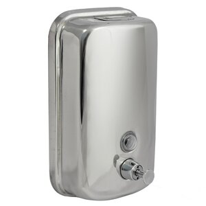 Изображение товара Диспенсер для жидкого мыла Solinne ТМ 804 антивандальный хром