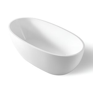 Изображение товара Акриловая ванна BelBagno BB69-1700-W0 овальная 170x85 см белая