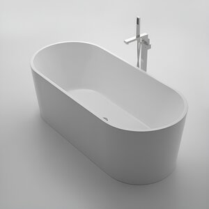 Изображение товара Ванна акриловая BelBagno BB71-1600-W0, 160 х 75 см, белая
