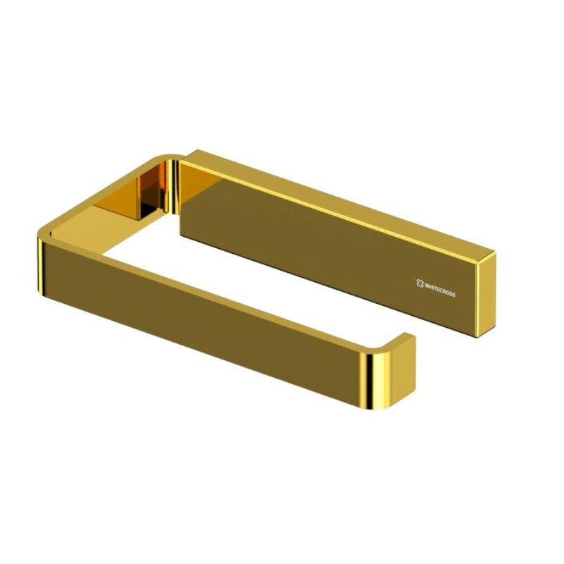 Изображение товара Держатель туалетной бумаги Whitecross Cubo CU2460GL золотой настенный