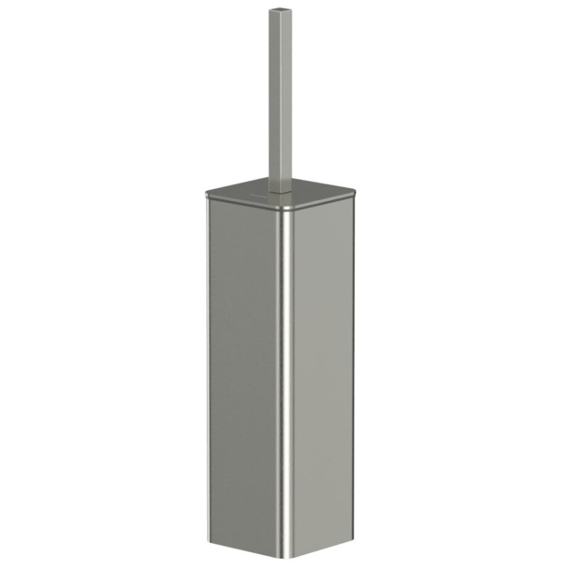 Изображение товара Ершик для унитаза Whitecross Cubo CU2474NIB, напольный, цвет никель брашированный