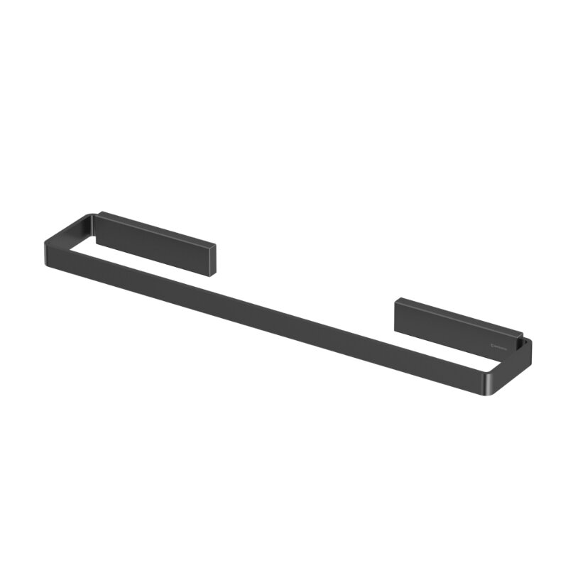 Изображение товара Полотенцедержатель Whitecross Cubo CU2450GM, 45 см, вороненая сталь, gunmetal
