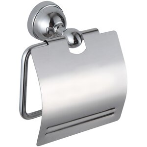 Изображение товара Держатель для туалетной бумаги Solinne, 2512.016, с крышкой, цвет хром
