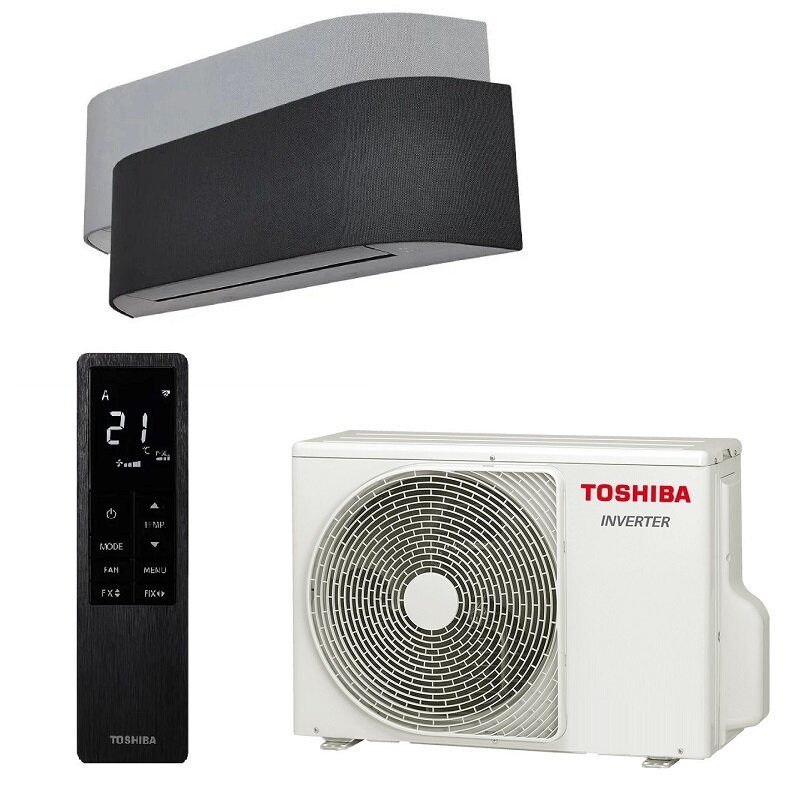 Изображение товара Кондиционер Toshiba Haori RAS-B10N4KVRG-E с функциями обогрева охлаждения и очистки воздуха