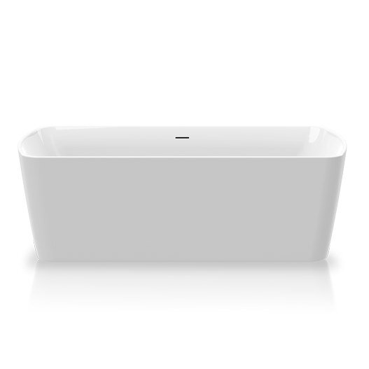 Изображение товара Акриловая ванна Knief Cosy 180x85 см, прямоугольная, белая, стильный дизайн