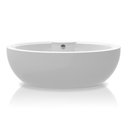 Изображение товара Акриловая ванна Knief Oval 180х95 см, отдельностоящая, белая, Германия