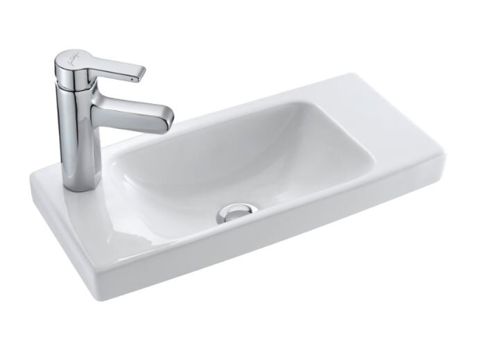 Изображение товара Подвесная раковина Jacob Delafon Odeon Up 50x22 см белая без перелива