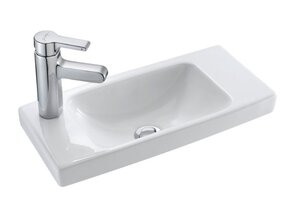 Изображение товара Раковина подвесная Jacob Delafon Odeon Up E4699-00, 50 x 22 см, без переливного отверстия
