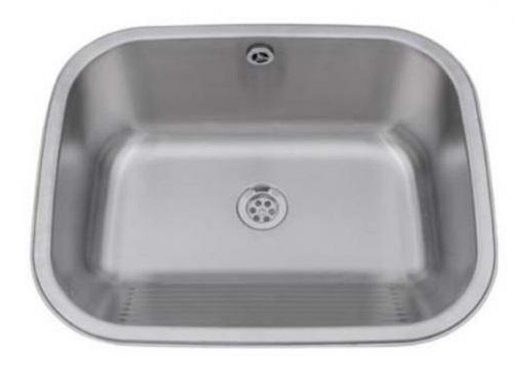 Изображение товара Хозяйственная раковина Nofer 13032.S 55 см из нержавеющей стали