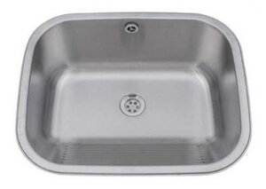 Изображение товара Хозяйственная раковина Nofer 13032.S 55 см, нержавеющая сталь матовая
