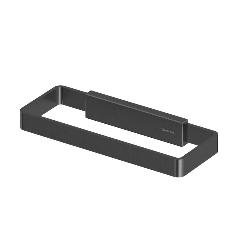 Изображение товара Полотенцедержатель Whitecross Cubo CU2458GM 20 см вороненая сталь Gunmetal