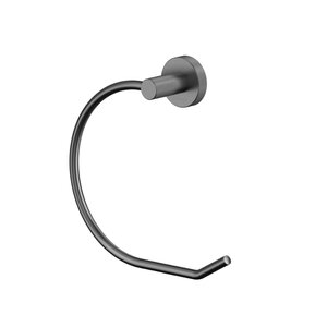 Изображение товара Полотенцедержатель Whitecross Ergo ER2254GM, 17.8 см, вороненая сталь, gunmetal