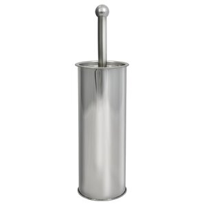 Изображение товара Ершик для унитаза напольный Solinne 11161 нержавеющая сталь хром