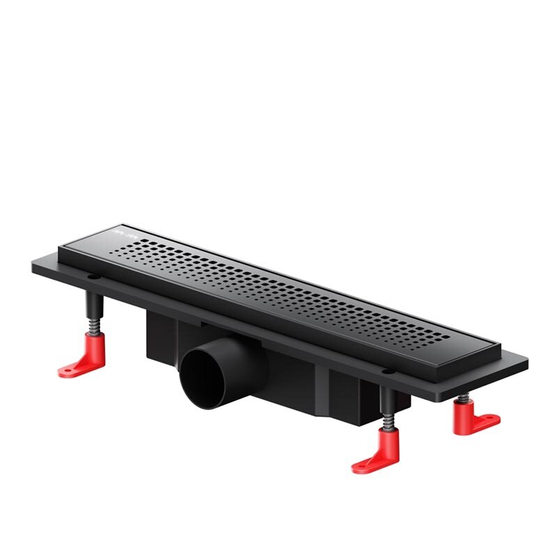 Изображение товара Дренажный канал Am.Pm PrimeFlow W02SC-P11-040-01BM 40 см черный матовый с перфорацией