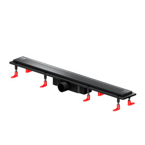 Изображение товара Дренажный канал Am.Pm PrimeFlow W02SC-P11-080-01BM, 80 см, с перфорированной решеткой, цвет черный матовый