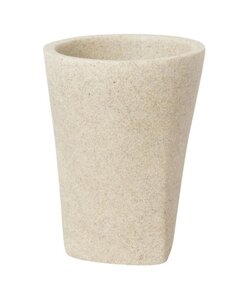 Изображение товара Стакан для зубных щеток WasserKraft Ohre K-37728 бежевый практичный дизайн