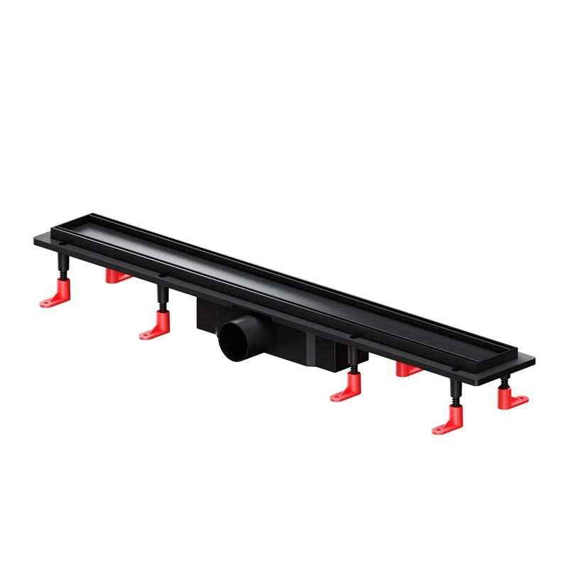 Изображение товара Дренажный канал Am.Pm PrimeFlow W02SC-U11-070-04BM, 70 см под плитку, черный матовый, Германия