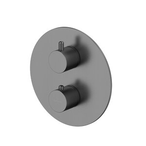 Изображение товара Смеситель для душа Whitecross Y gunmetal Y1236GM термостатический, скрытая установка