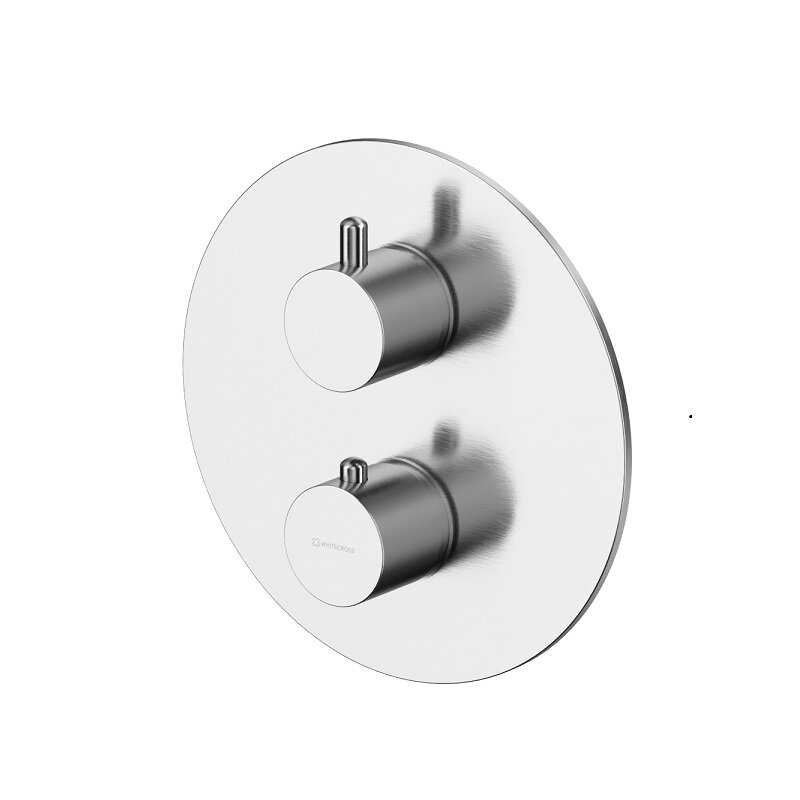 Изображение товара Смеситель для душа Whitecross Y brushed nickel Y1236NIB термостатический встроенный